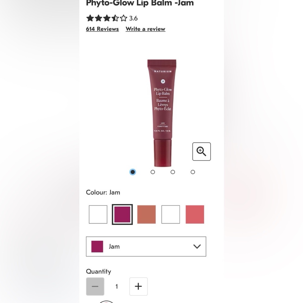 New Lip Balm — Jam (Deep Berry) incredibly hydrating!